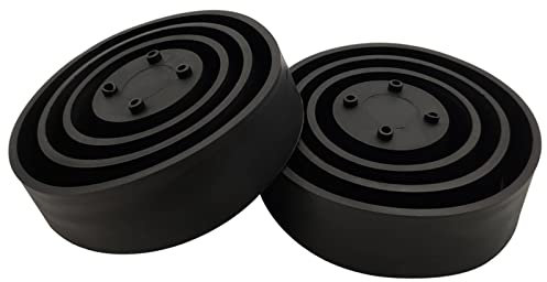 DBAILY Scheinwerfer Wasserdichte Kappe,2pcs Scheinwerfer Staubschutz Verschlusskappe 7 Größen Gummi Universal Siegel Schwarz Für Auto Scheinwerfer Led(45mm-95mm)