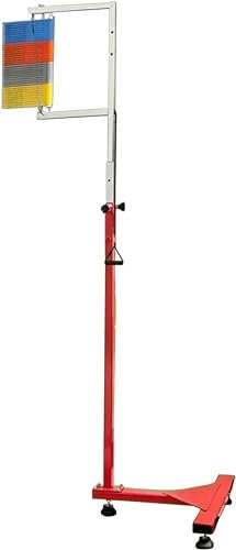 BTURYT 5.5-11.8ft Sprunghöhe Messgerät, Vertikaler Jump-Tester Mit Stabiler Basis,Vertikaler Sprungstabstabstast -Pole -Werkzeug,Trainingshilfe Für Volleyball/Basketball