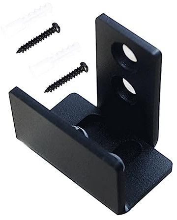 Healeved Bodenführung Für Scheunentore Wandhalterung Und Verstellbare Schiene Türstopper Und Schwingstopper Für Schiebetüren Aus Kohlenstoffstahl