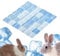 Cooling Mat for Rabbit - Cooling Ice Mat for Hamster, Cooling Stone for Rabbit, Chinchilla | Natural Stone Chinchilla Cooling Mat, Natural Stone Chinchilla Cooling Mat