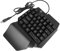 Uonlytech 1pc Left Hand Mechanical Gaming Ergonomic Single Hand Control Keyboard for Home and Phone Use Compact Design Backlight Function for Gaming and Entertainment