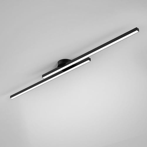 Jadssox Moderne LED-Deckenleuchte, linearer Kronleuchter, Deckenleuchte, Moderne Deckenlampen, Lange Streifen, Unterputz-Deckenleuchten für Schlafzimmer, Flur, Küche