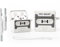 Folaxshoo Kompatibel mit AirPods 4 Generation Cute Cartoon Funny Case Cover mit Reiniger Kit(Cartoon Series) (Recorder Grau)
