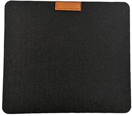 Tityvirnix Tapis de souris doux en feutre pour ordinateur portable Noir