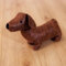 Marco Paul - Tope para puerta, con peso de animales lindos, tope de puerta de tela seguro para niños, cuña para el hogar o la cocina, decoración para interiores (oveja marrón) (perro salchicha)