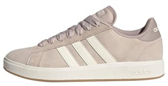 adidas Herren Grand Court Base 00s Shoes, Wonder Taupe/Off White/Grey, 37 1/3 EU