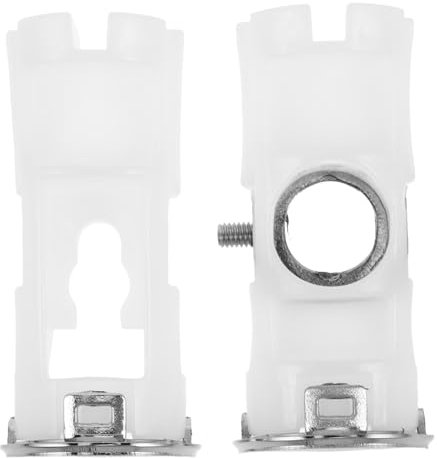 LIFKICH 2pcs Handle Support Kit for Refrigerator Fridge Handle Repair Kit Plastic Freezer Door