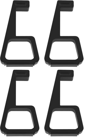 LT Easiyl Lot de 4 Supports Horizontaux pour Console de Jeu Pieds Simples pour éviter Les Glissements Pieds de Refroidissement Antidérapants Support Compatible avec Sony PS4 Noir