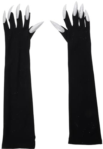 VALICLUD Halloween Fingers Gloves Long Claws for Adults and Boys and Girls Costumes