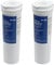 2 Pack Fridge Water Filter, Water Filter Cartridge Replacement for Fisher & Paykel® 836848, 836860, RF540ADUSX4