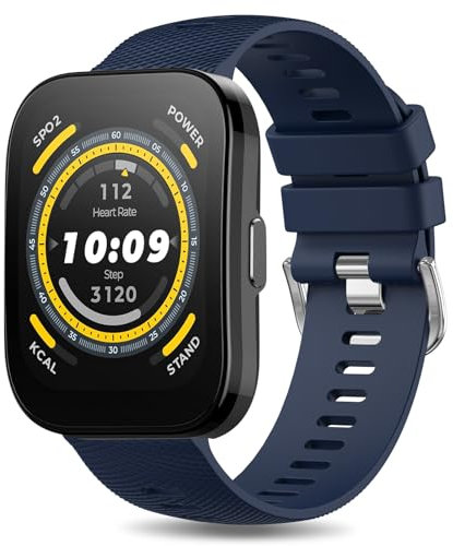 Oumida Cinturino Per Amazfit Bip 5 /Bip 5 Unity/Bip 6, 22mm Cinturini Sportivo Silicone per Amazfit Cheetah