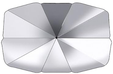 Pare-Soleil de Voiture Parasol pour Mini Cooper S F54 F55 F56 F57 2014-2022 2023, Pare Soleil Pare Brise Anti UV Avant Protection Solaire Pare-Brise Accessoires,A/125cm*65cm-C