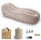 Gohytal Aufblasbare Liege, Aufblasbares Sofa Wasserdichtes Luftsofa Outdoor mit Luftpumpe Tragbares Aufblasbar Luft Sofa Couch Air Lounger, Camping Sofa Aufblasbar für Drinnen Draußen,180 * 70 * 50cm