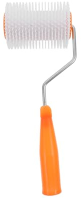 Stachelwalze Selbstnivellierend 4 Zoll 13mm Kunststoff für Estrichböden | Rollen zum Entfernen von Blasen, Ausführung, für Epoxidbodenfarbe und Bodenestrich