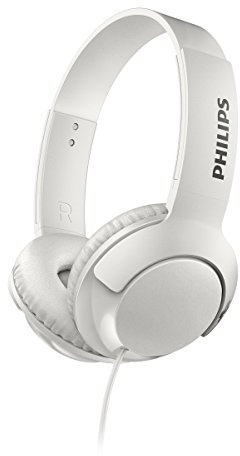 Philips BASS+ On Ear Headphones - White (SHL3070WT/27)