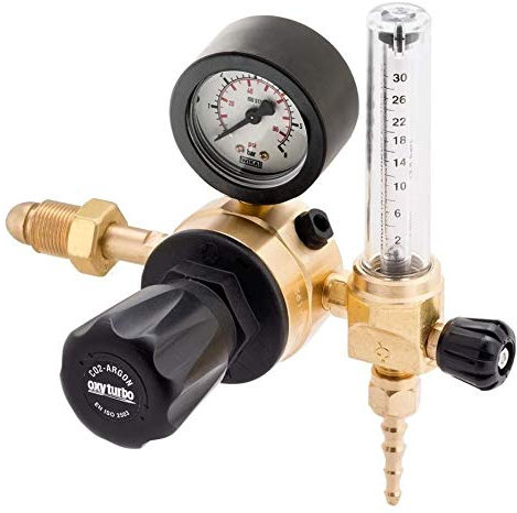 Druckminderer magnumsmart Flux Argon mit Druckspüler für Schweißen MIG MAG TIG