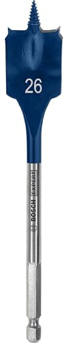 Bosch 1x EXPERT Self Cut Speed Spade Drill Bits | for Softwood, Particleboard, Ø 26,00 mm, Professional Accessory Drill Driver