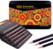 Laconile Buntstifte professionell set, 180 farbstifte,zeichenstifte Malset Skizzierstifte Set Bleistifte für Skizzieren und Zeichnen Profi Art Set
