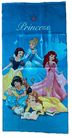 Disney Prinzessinnen Strandtuch oder Schwimmbad | 100% Baumwolle