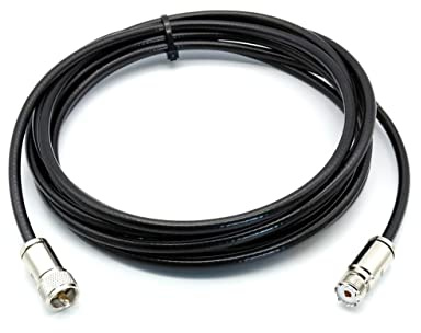 Maas Koaxialkabel - SSB Aircell 7 - mit PL Stecker und Buchse - Varianten - (10 Meter)
