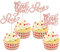 Gyufise 24 Pack Love Valentine's Cupcake Toppers Glitter Sweet Love I Love You Cupcake Picks Valentine's Day Theme Wedding Engagement Bridal Shower Birthday Party Cake Decorations Supplies Rose Gold