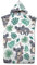 FANSU Surf Poncho Mikrofaser Umziehhilfe Strand Badeponcho Handtuch Poncho Schwimmen Bademantel für Erwachsene Herren und Damen Strandtuch Handtuch mit Kapuzen (Koala 6,75x110cm)