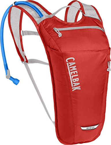CAMELBAK Sac d'hydratation Rogue Light 7 L avec Poche à Eau de 2 L Unisex-Adult, Rouge/Noir, 7L