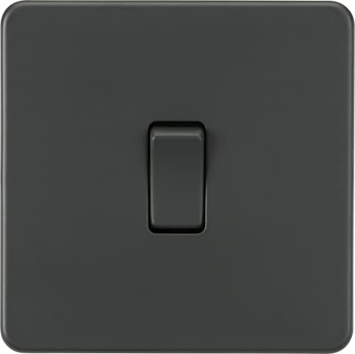Knightsbridge Screwless 10AX Intermediate Switch - Anthracite