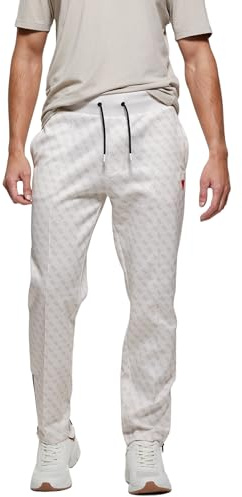 GUESS Z2BB05 FL04Q Pantalones Chándal Hombre Blanco