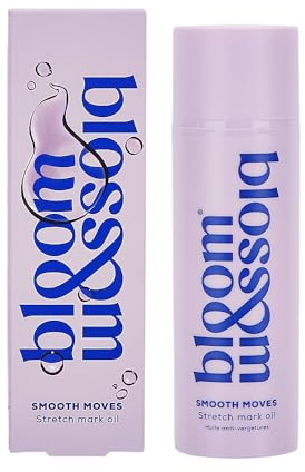 Bloom and Blossom Smooth Moves Stretch Mark Oil Straffend und festigend Verbessert das Erscheinungsbild von Dehnungsstreifen mit natürlichen pflegenden Ölen 150ml