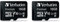 Verbatim Premium Micro SDHC Speicherkarte mit Adapter, 16 GB, Datenspeicher für Foto- und Video-Aufnahmen, Micro SD Karte in schwarz, ideal für Handy, Kamera oder Tablet (Packung mit 2)