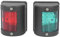 LiebeWH 2 Stück 2 Nm Marine Boot Licht Wasserdichte LED Navigationslicht Steuerbord Grün Port Rot Navigationslichter für Marine Boote Bug und Heck