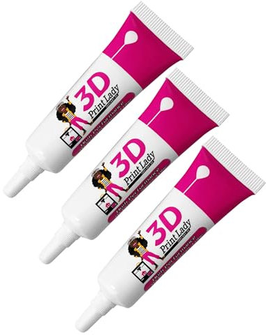 3DPLady | High Performance Synthetisches Schmiermitel für 3D Drucker Gewindespindeln (Gewindestangen) und kleine CNC Maschinen 3er Set