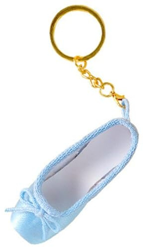 Zghhc Mini-Spitzenschuhe-schlüsselanhänger, Süßer Satin-ballettschuh-schlüsselanhänger, Ballett-zubehör, Ballett-Charm-Kette, Ballett-taschenanhänger