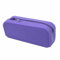 TECHZOCO Estuche Escolar, Estuche Multiusos de Silicona, Estuche portalápices, Accesorio Colegio, Accesorio lápices, Diseño Rectangular, Portalápices de Mesa, Longitud 18.5 cm, Silicona (Morado)