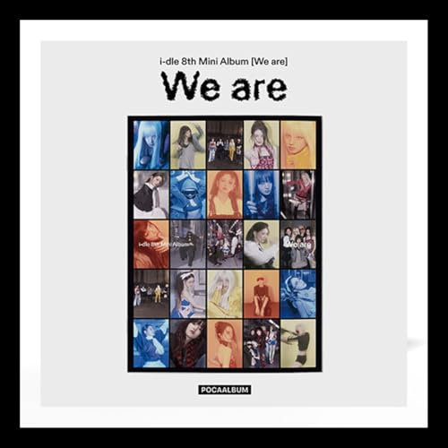 I-DLE [WE ARE] 8th Mini Album (POCA Ver.+Card)