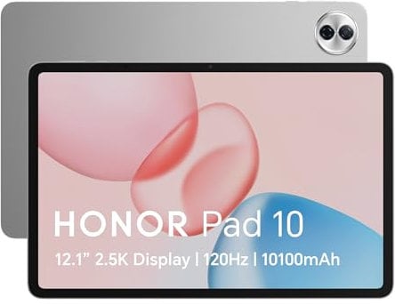 HONOR Pad 10,12.1 inches Wi-Fi Tablet, 120Hz 2.5K Eye Protection Display,10,100mAh Battery, Snapdragon 7 Gen 3 Chipset,Android 15