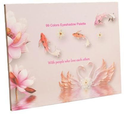 PACKOVE Palette Ombretti Colori Ombretti Matte Facili Applicare per Occhi Vividamente Polvere per Occasione