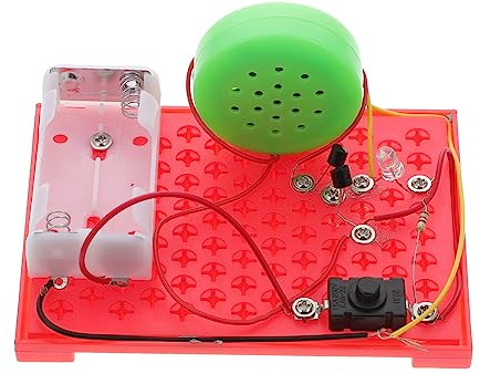 Wissenschaftliche Selbstgemacht Tonsirene 1 Satz Abs Lernspielzeug | Schulanfang Deko, Manuelle Montage, Kreative Lern Experimente für Kinder, ohne 2 Aa Batterien Zufällige Farbe