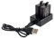 Chargeur de Batterie Double caméra avec câble Micro USB pour GoPro 5 GoPro 6 Hero 5 Batteries