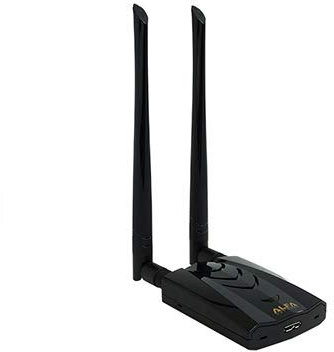 Alfa Network AWUS036ACH 802.11ac AC1200 867Mbps PowerBoost Dualband WiFi USB Adapter