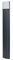 LEDVANCE LED Gartenpylone, Leuchte für Außenanwendungen, Warmweiß, 75,0 mm x 186,0 mm x 900,0 mm, ENDURA STYLE ELLIPSE, Dunkelgrau