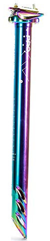 HONSUN Fahrradsattelstütze, CNC, bunt, ultraleicht, 27,2 mm, 30,8 mm, 31,6 mm, Mountainbike, Rennrad, Sattelstütze (31,6 mm, bunt)