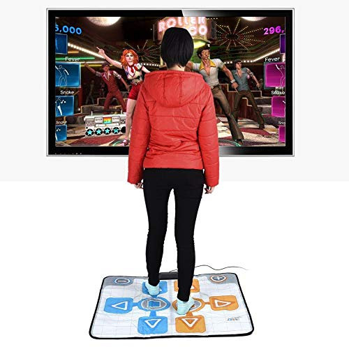 WFGZQ Spielen Sie Pad Dance Pad, Double Person rutschfeste Tanz Pad Pad Kompatibel Mit Wii-Konsole Spiel Y Für Kleinkinder Frühförderung Activity Centersindoor Yoga-Spiele, Kindergeburtstagsgeschenke