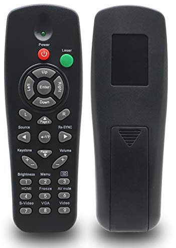 AuKing Mando a Distancia para Optoma Proyector TX631-3D TW631-3D TW615-3D TX615 TX615-3D EX615 EH1020 TH1020 TX7156 TX762 EW615 PRO800P EP1691 EP7155 TX7155 TH1060P TW675UST-3D TW695UTi-3D TX665UST-3D