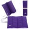 Outdoor World Klappbare Sitzmatte – wärmeisoliert, wasserdicht, feuchtigkeitsbeständig, tragbares Sitzpolster – leichtes Sitzkissen für Outdoor, Camping, Park, Picknick, Wandern, Angeln, Strand (Lila)