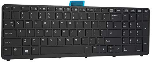 PUSOKEI Tastatur für ZBOOK 15 G1 G2 17 G1 G2 US15 P000 15 P008au 15 P030nr, Superleises Tippgeräusch, US-Version Tastaturen, Ersatz-Laptop-Tastatur