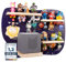 bunnyboo Toniebox Regal - für Toniebox und Figuren - ausreichend Platz für bis zu 32 Tonie Hörfiguren - Tonie Astronaut - geprüfte Qualität - Für Junge und Mädchen