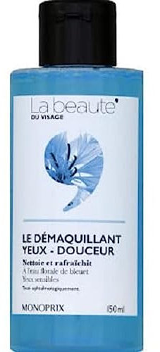 La beauté Le Démaquillant yeux douceur - La Beauté du Visage - Le flacon de 150 ml