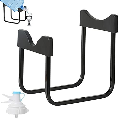 Soporte Agua para Botella 3-5 galones,Enfriador Agua Potable Antideslizante con Boquilla Reutilizable - Compatible con Boca Botella Agua no